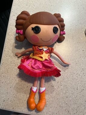 Lalaloopsy Prairie Dusty Trails Girl Doll Full Size 12" Retired Cowgirl MGA